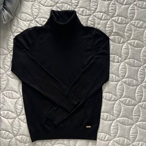 Calvin Klein Jet Black Turtleneck